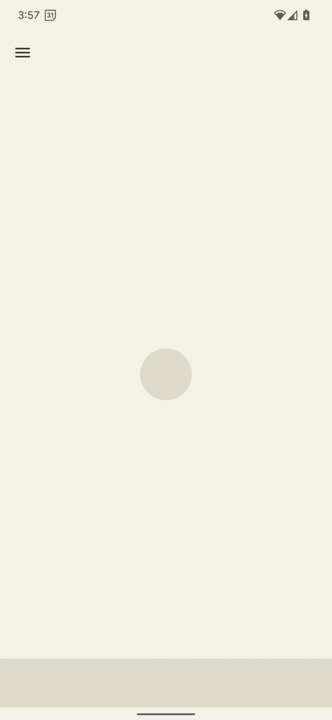 Screenshot of bounce effect.